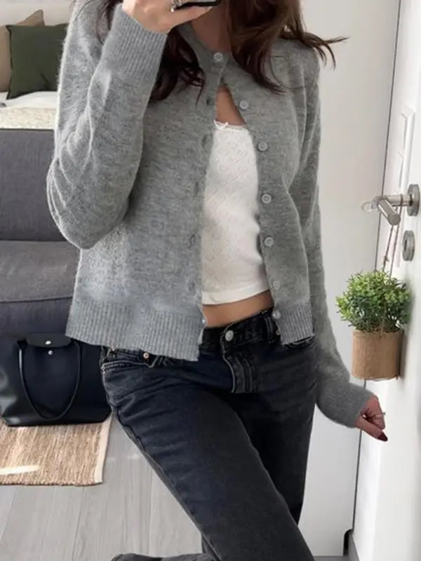 Atelier™ Button Cardigan Sweater