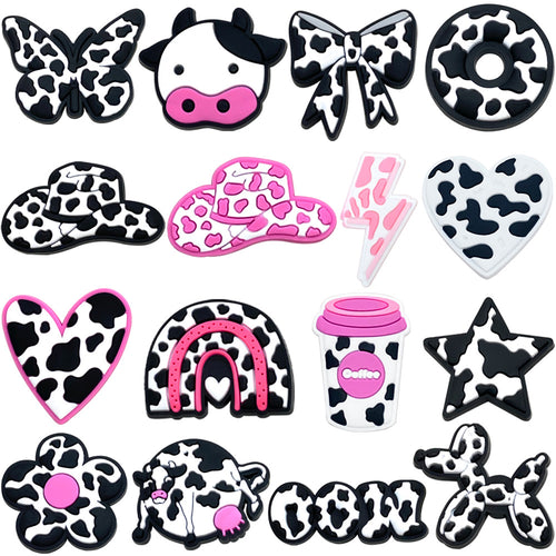 16pc Cow Girl Charms
