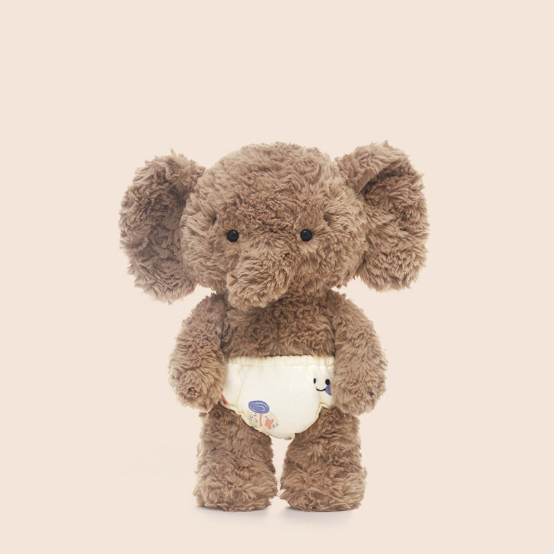 TimidTrunk™: The Cute Shy Elephant