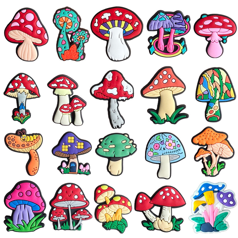 20pc Mushroom Charms