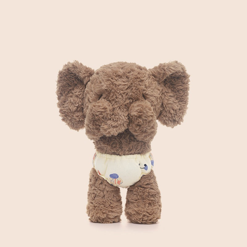 TimidTrunk™: The Cute Shy Elephant