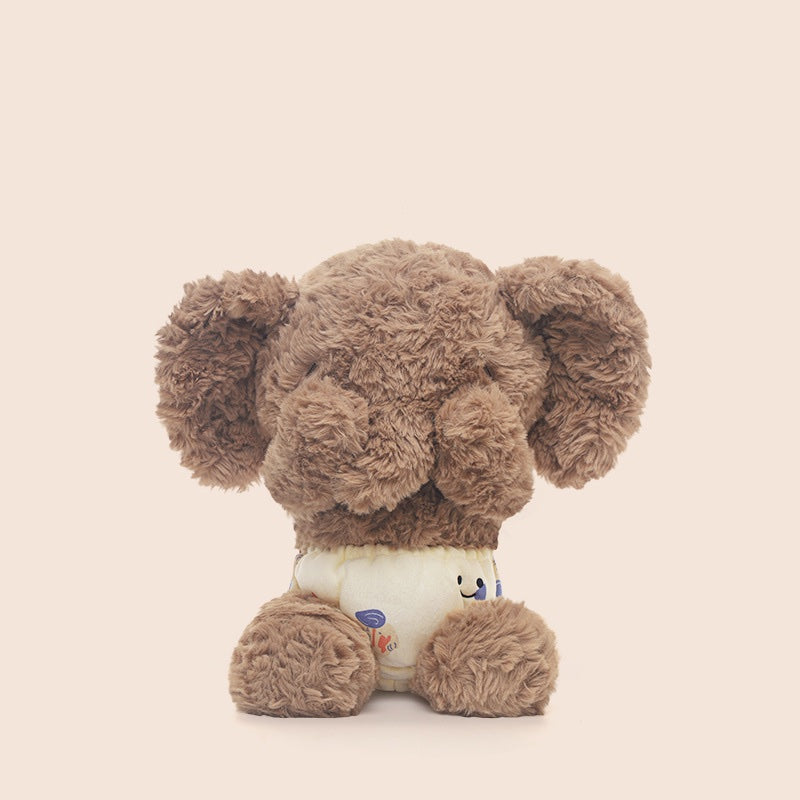 TimidTrunk™: The Cute Shy Elephant