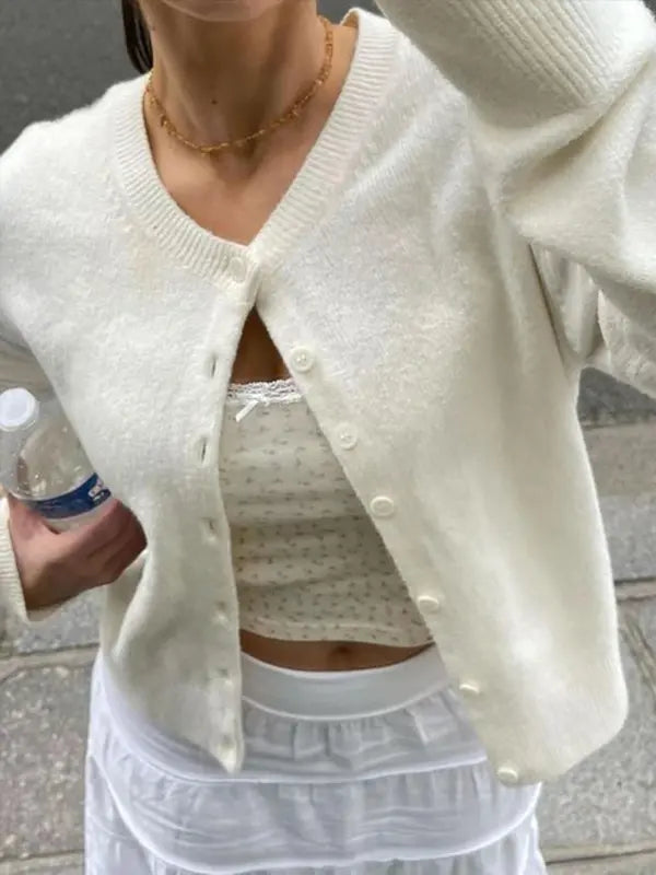 Atelier™ Button Cardigan Sweater