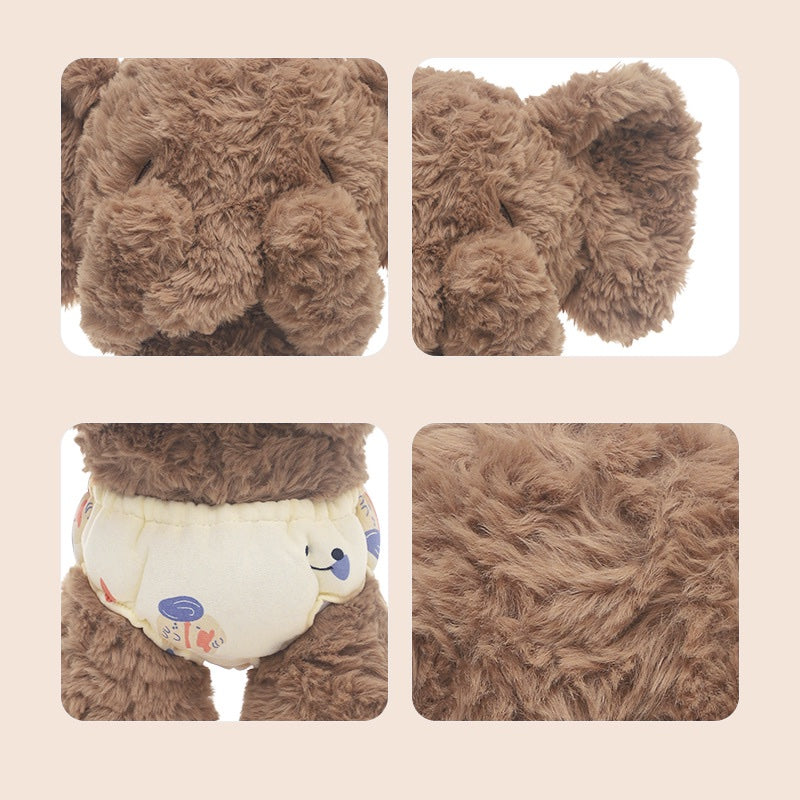 TimidTrunk™: The Cute Shy Elephant