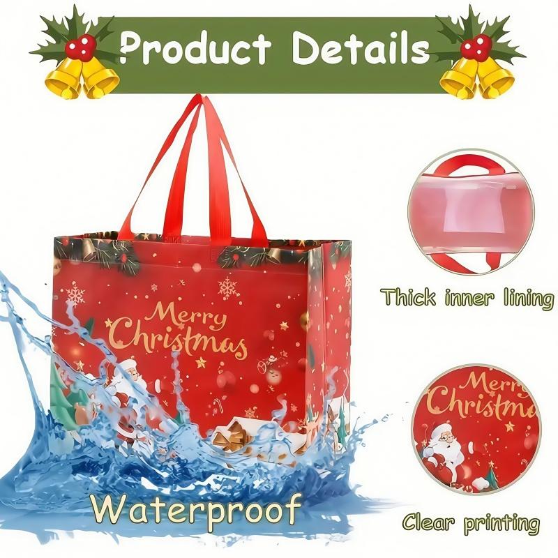 ChristmasReady™: 16PCS Christmas Gift Bags With Assorted Patterns