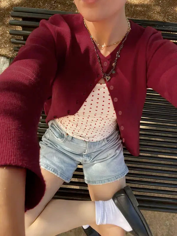 Atelier™ Button Cardigan Sweater