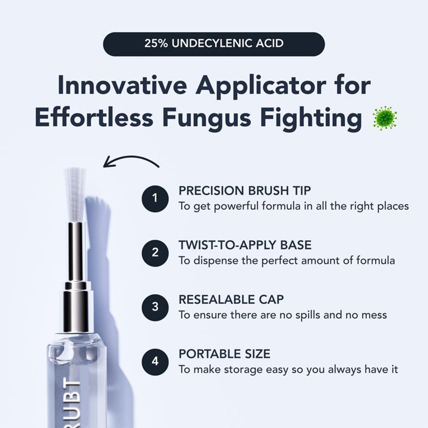 NailClear™: Advanced Undecylenic Acid Pen for Complete Fungal Elimination